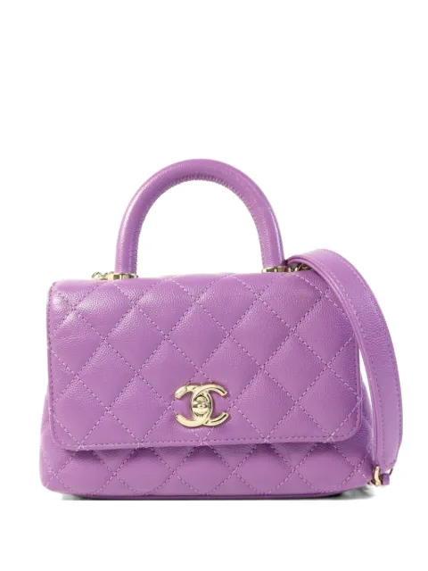 CHANEL Pre-Owned quilted Coco shoulder bag