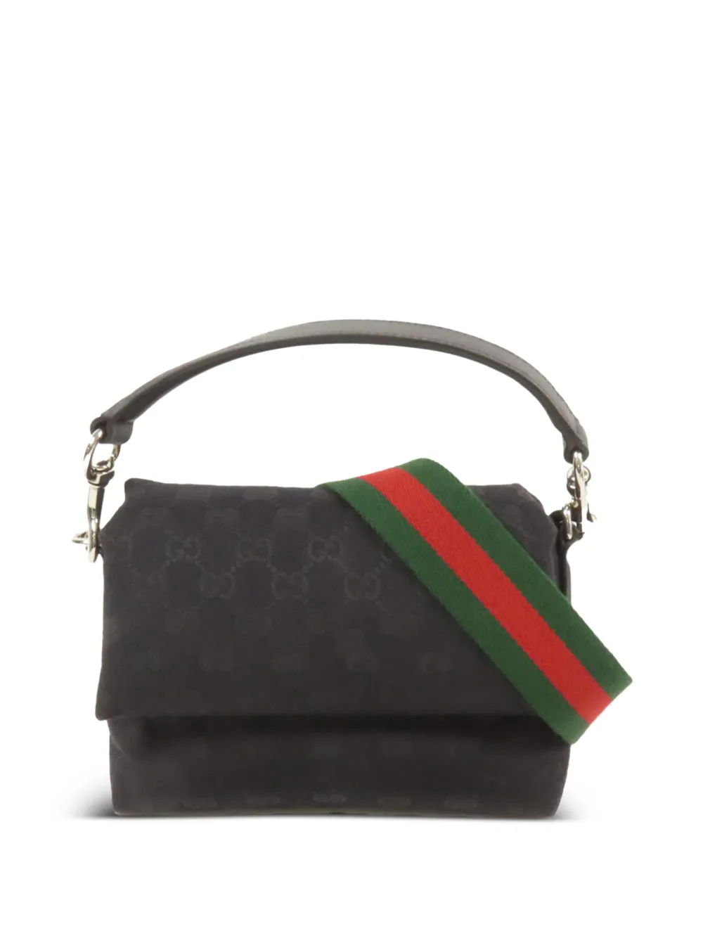 Gucci Pre-Owned canvas shoulder bag - Nero