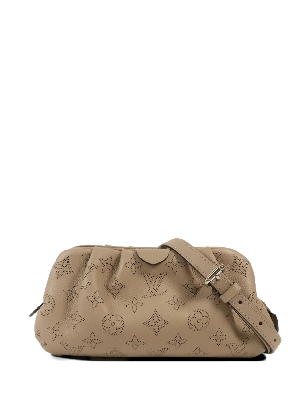 Louis Vuitton Pre-Owned mini Mahina Scala clutch bag - Toni neutri