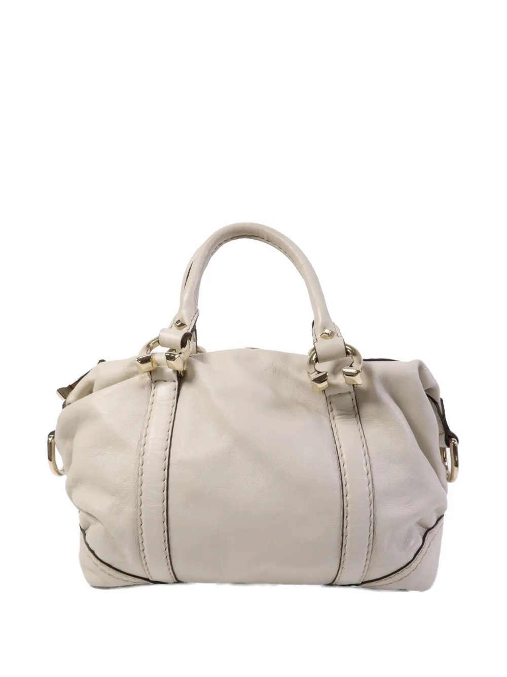 Gucci Pre-Owned Horsebit leather shoulder bag - Toni neutri