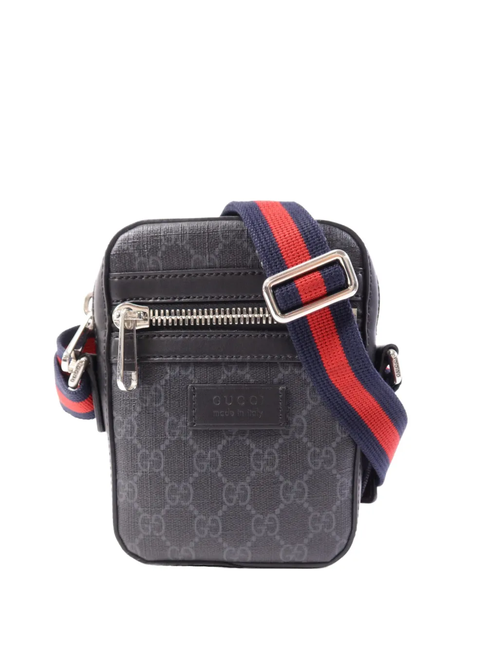 Gucci Pre-Owned GG Supreme messenger bag - Grigio