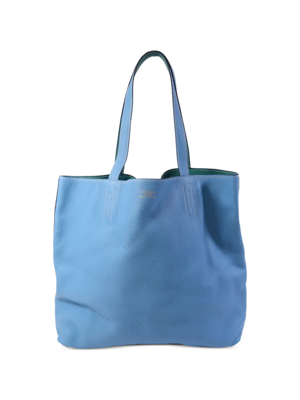 Hermès Pre-Owned 28 Double Sens tote bag - Blue