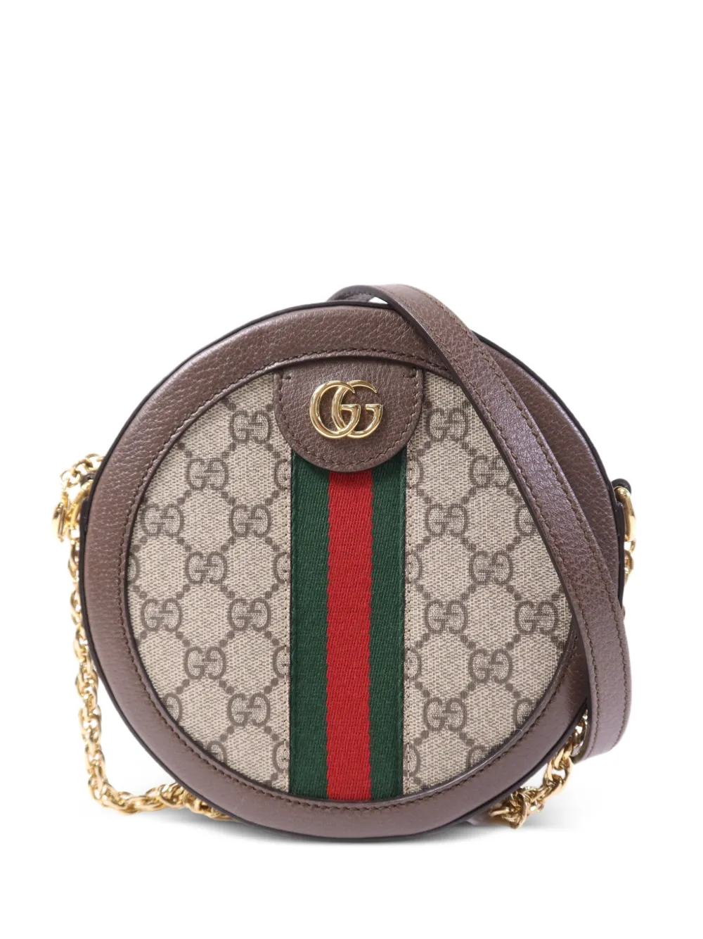 Gucci Pre-Owned GG Ophidia crossbody bag - Marrone