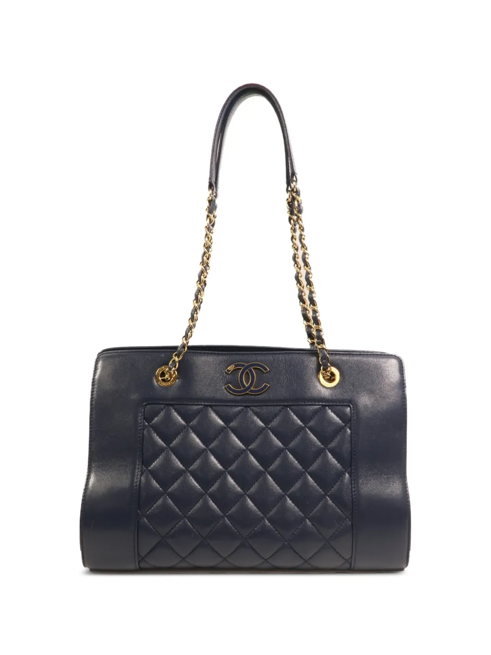 CHANEL Pre-Owned Mademoiselle tote bag - Blue
