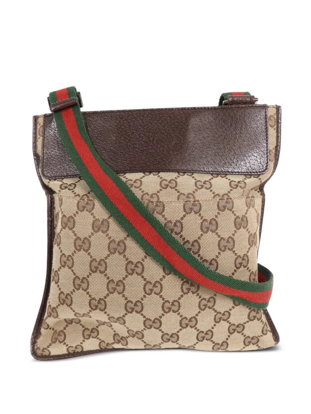 Gucci Pre-Owned GG canvas shoulder bag - Toni neutri