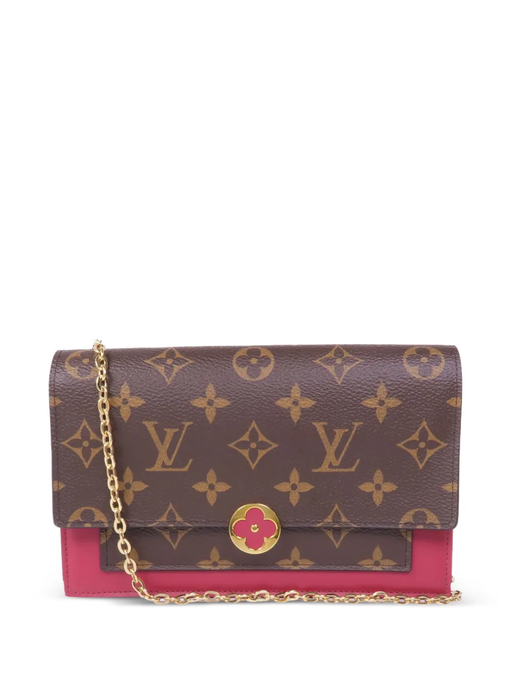 Louis Vuitton Pre-Owned Flore Monogram chain shoulder bag - Marrone