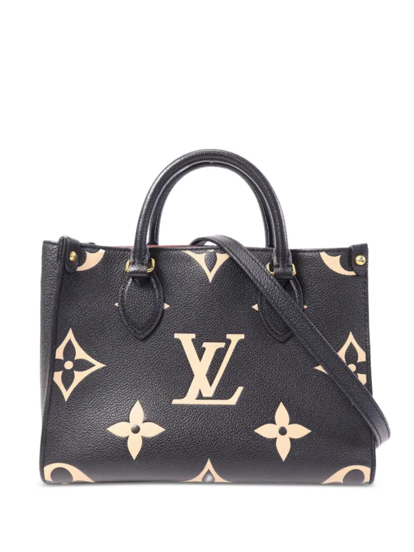 Louis Vuitton OnTheGo ハンドバッグ Louis Vuitton Pre-Owned オンザゴー モノグラム アンプラント