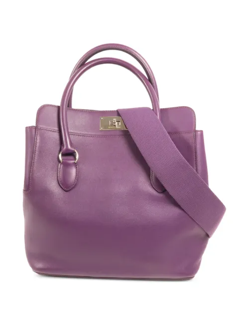 Hermès Pre-Owned 26 Toolbox two-way calfskin tote bag