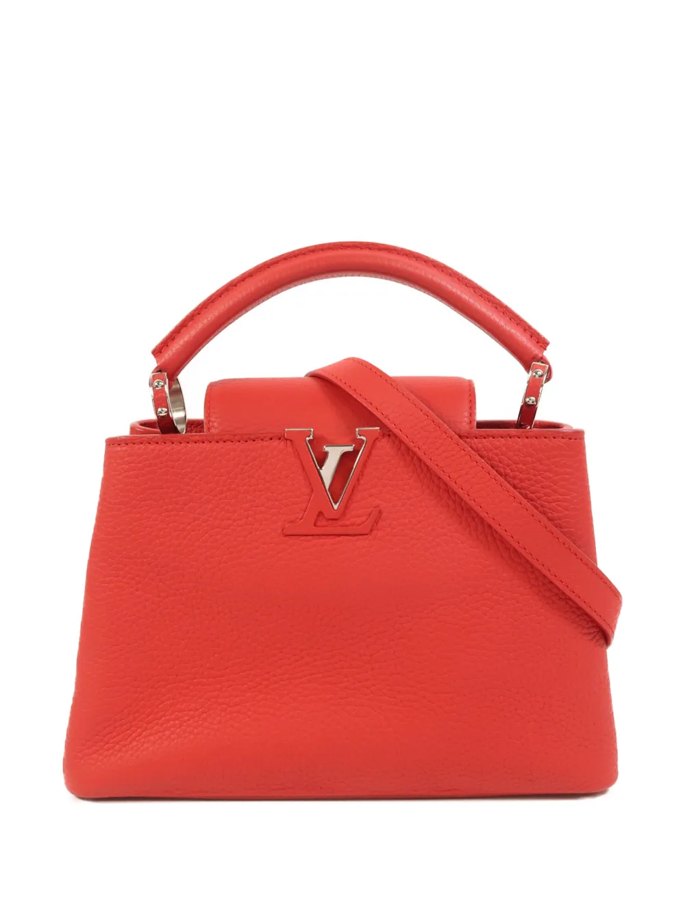 Louis Vuitton Pre-Owned BB Capucines two-way handbag - Red