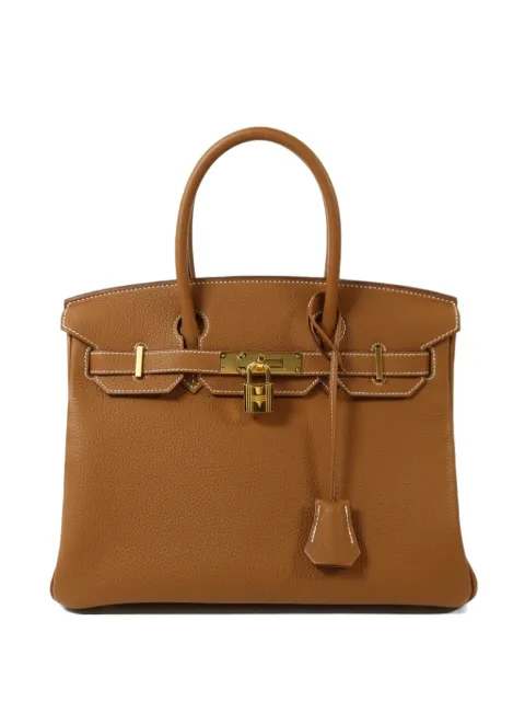 Hermès Pre-Owned 30 Birkin leather handbag