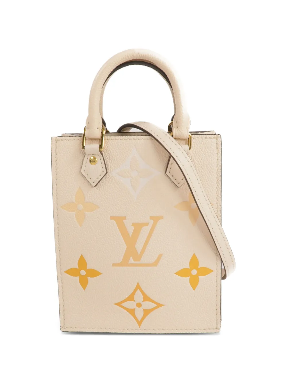Louis Vuitton Pre-Owned Petit Sac Plat calfskin tote bag - Toni neutri