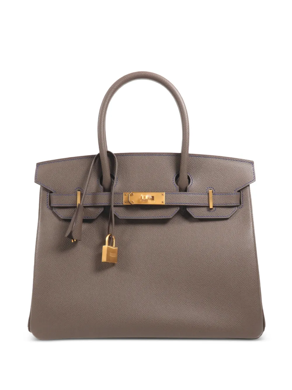 Hermès Pre-Owned Birkin 30 leather handbag - Grau
