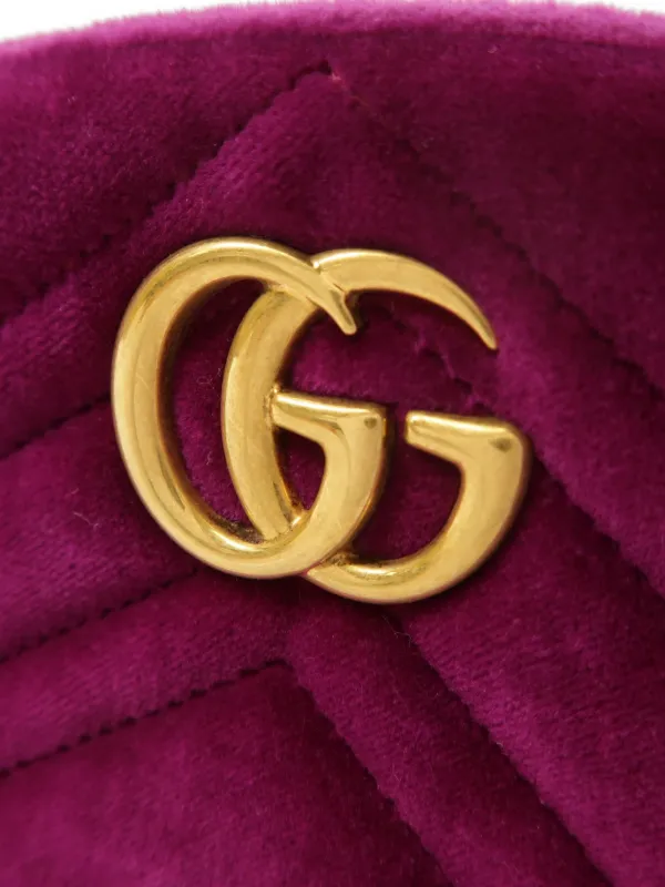 Gucci Pre-Owned GGディテール ベルトバッグ | パープル | FARFETCH JP