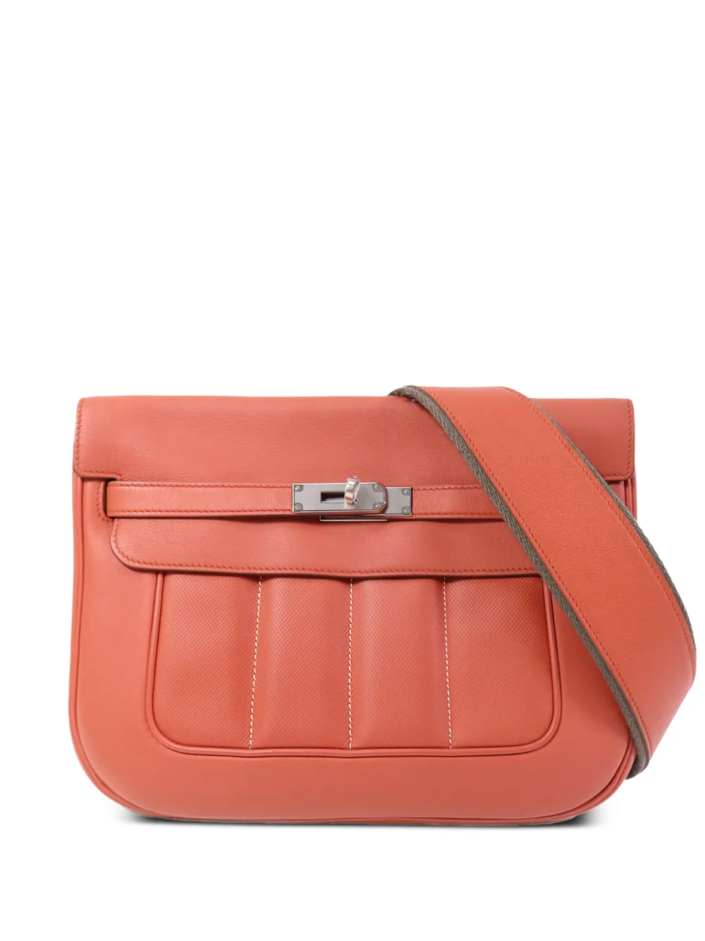 Hermès Pre-Owned 28 Berline shoulder bag - Orange