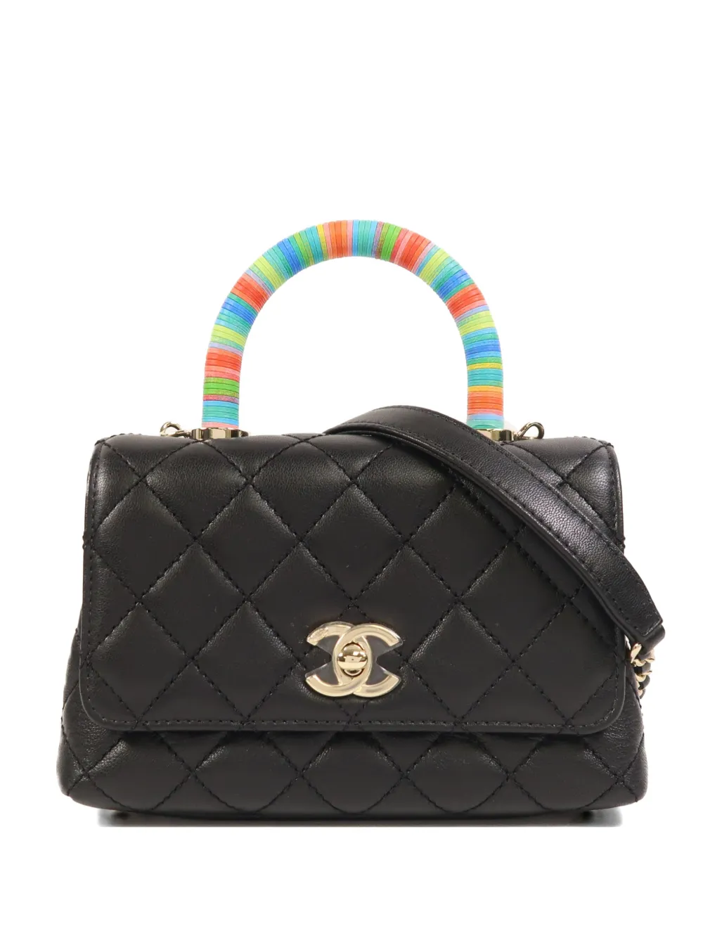 CHANEL Pre-Owned CC turn-lock tote bag - Nero
