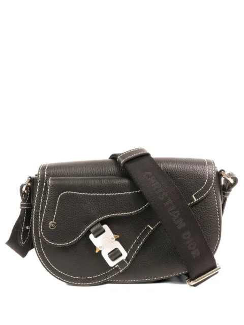 Christian Dior Pre-Owned Saddle grained shoulder bag