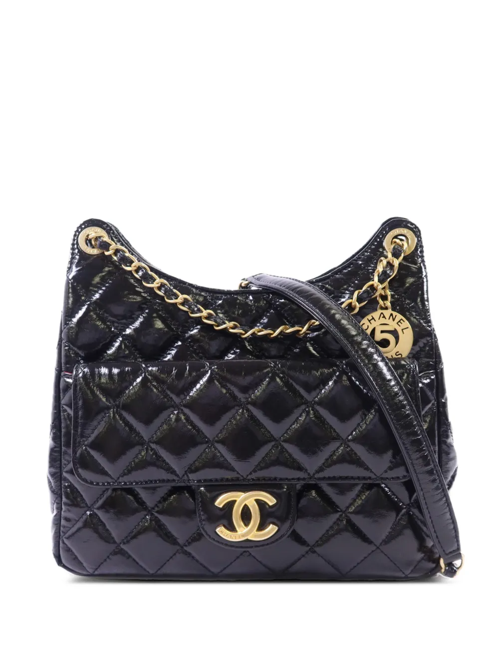 CHANEL Pre-Owned CC turn-lock shoulder bag - Nero