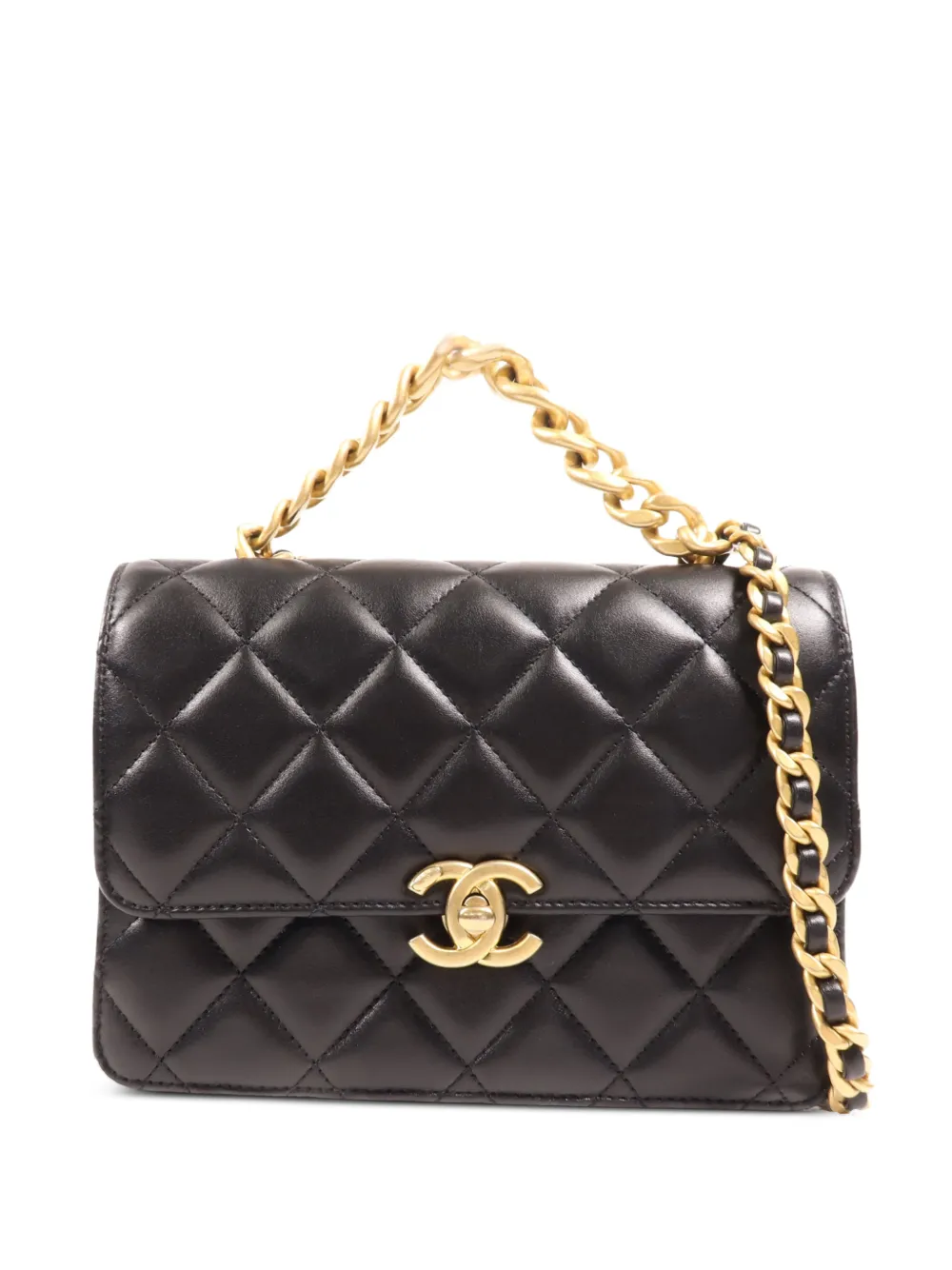 CHANEL Pre-Owned Single Flap two-way handbag - Nero