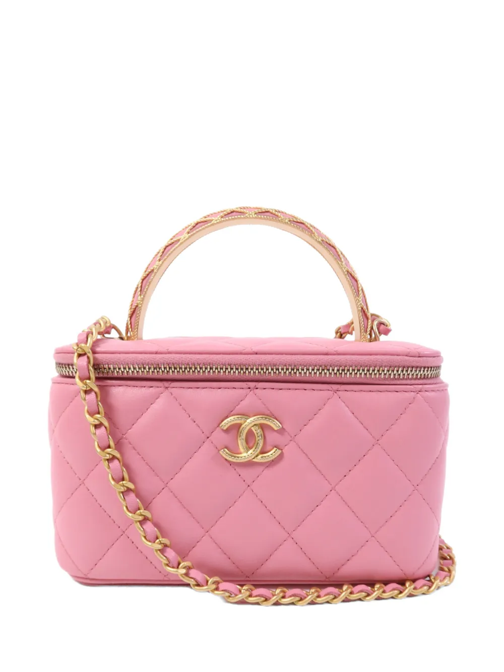 CHANEL Pre-Owned CC Vanity Case shoulder bag - Rosa