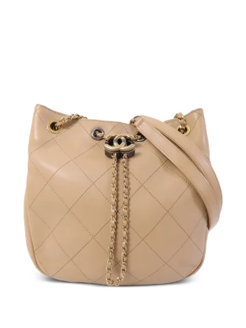 CHANEL Pre-Owned Egyptian Amulet CC bucket-tas