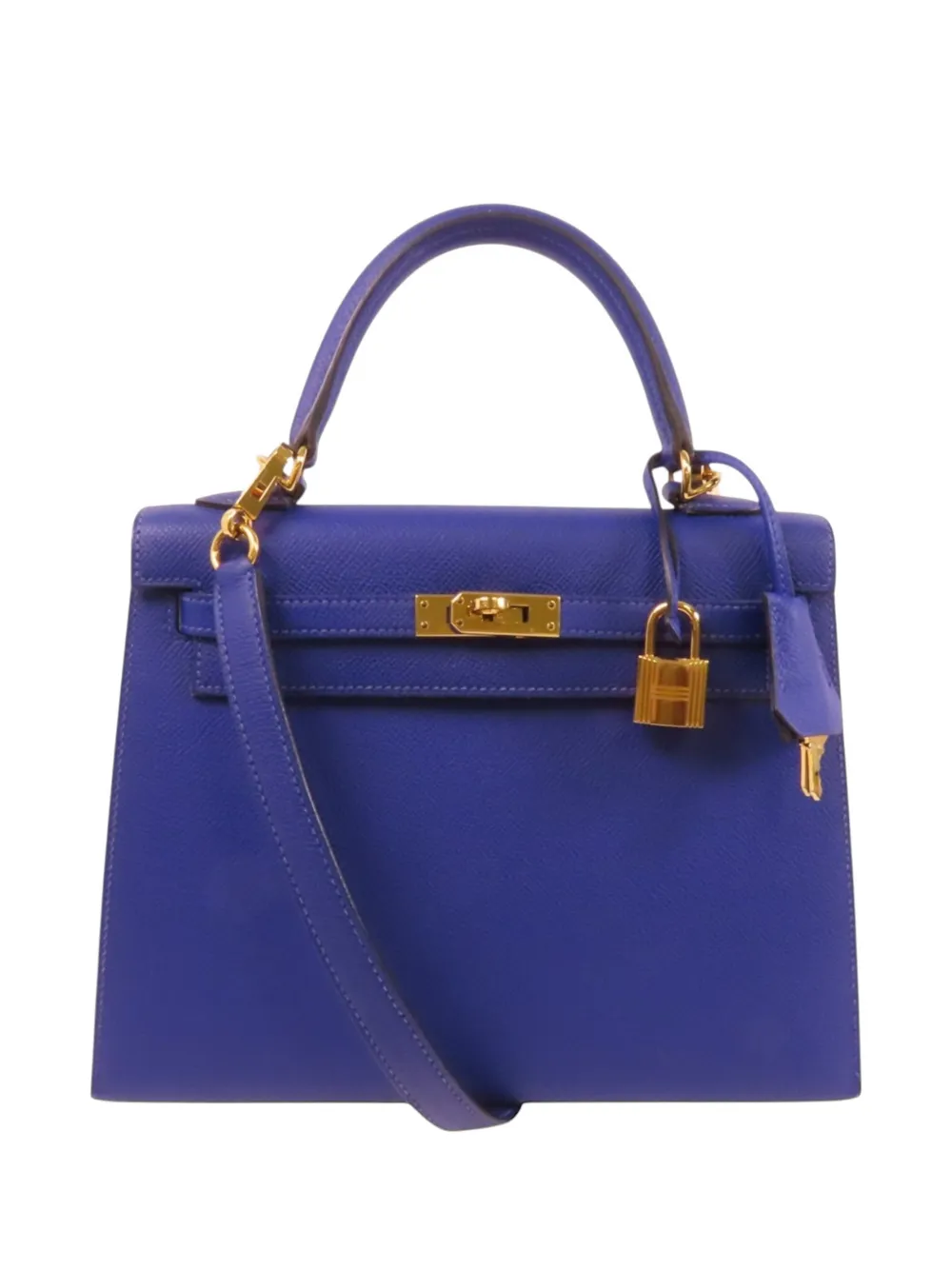 Hermès Pre-Owned Kelly 25 Epsom tote bag - Blu