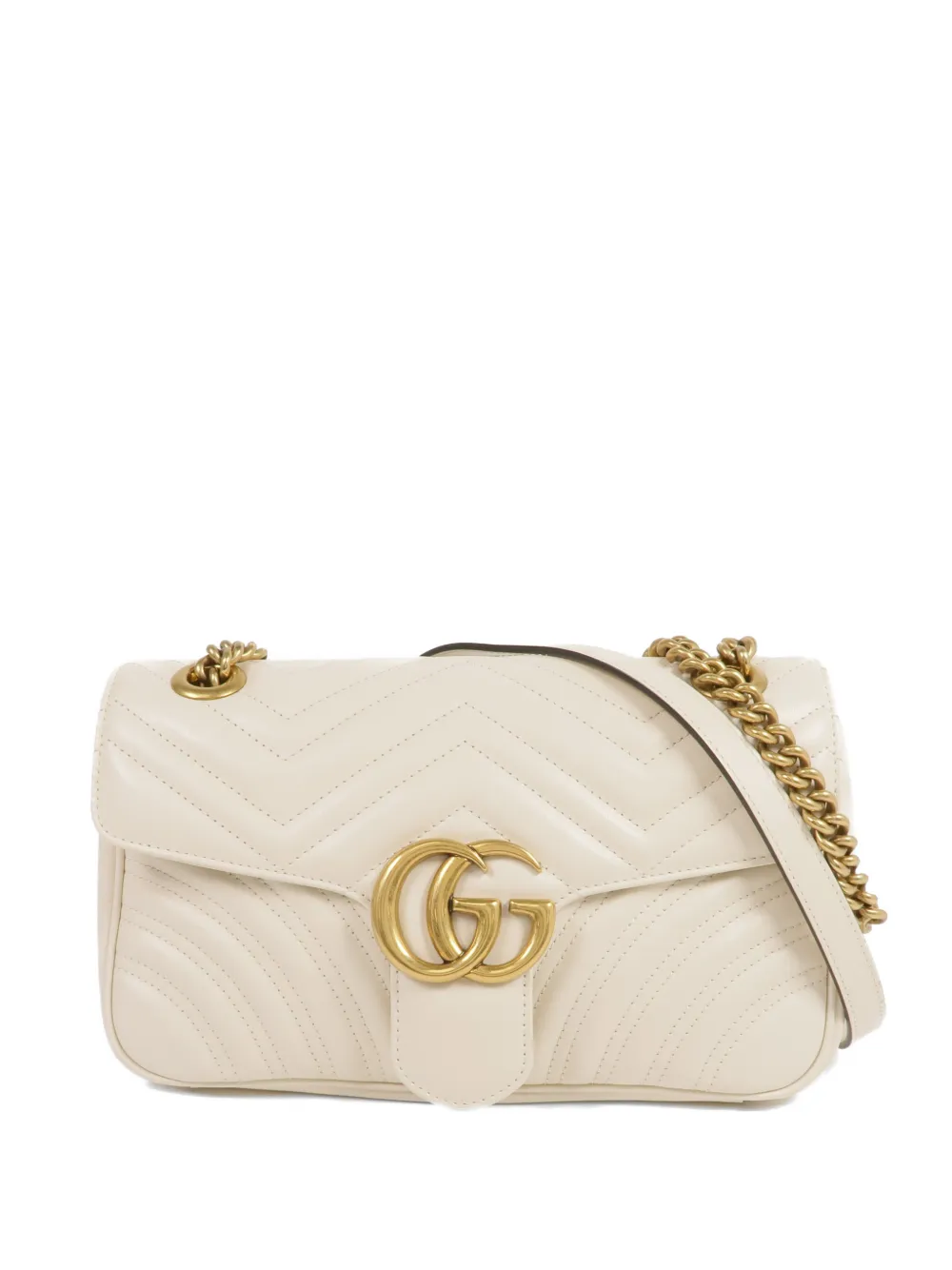 Gucci Pre-Owned medium GG Marmont shoulder bag - Toni neutri
