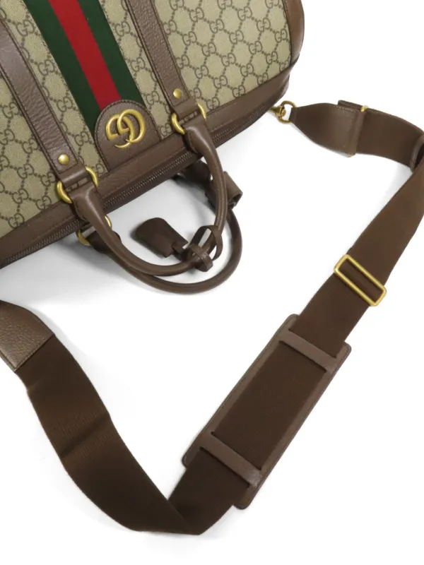 Gucci Pre-Owned サヴォイ GGスプリーム 2way ダッフルバッグ M