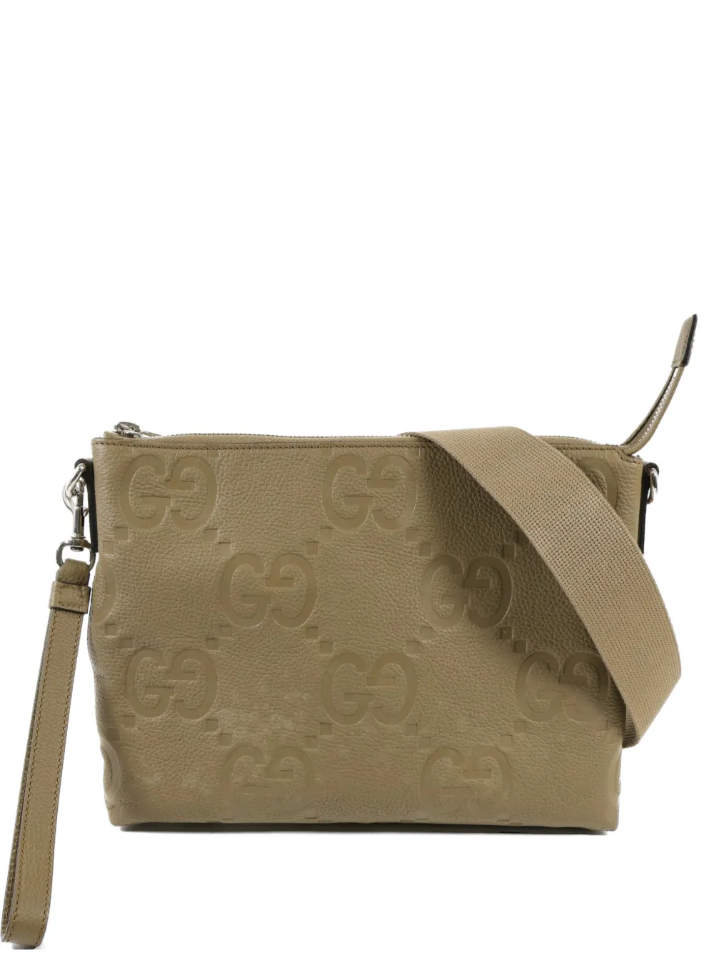 Gucci Pre-Owned Jumbo GG shoulder bag - Toni neutri