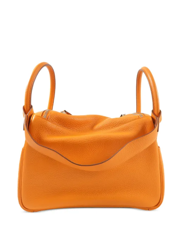 Hermès Pre-Owned Lindy 30 ショルダーバッグ | オレンジ | FARFETCH JP