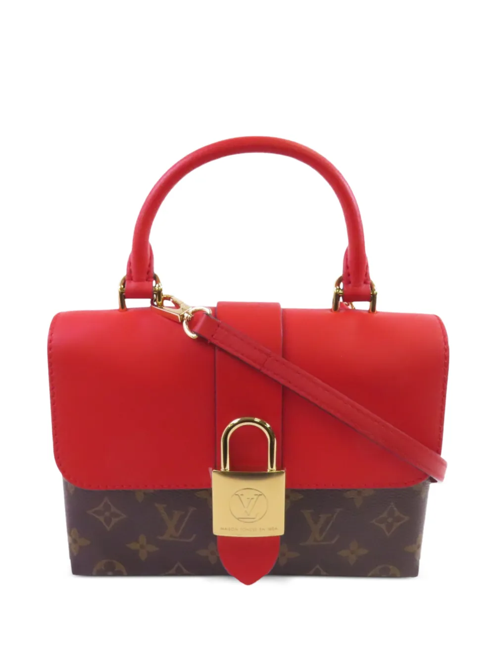 Louis Vuitton Pre-Owned BB Locky two-way handbag - Marrone