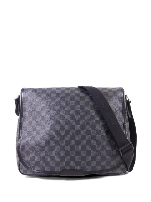 Louis Vuitton Pre-Owned ダミエ グラフィット ダニエル GM ショルダー