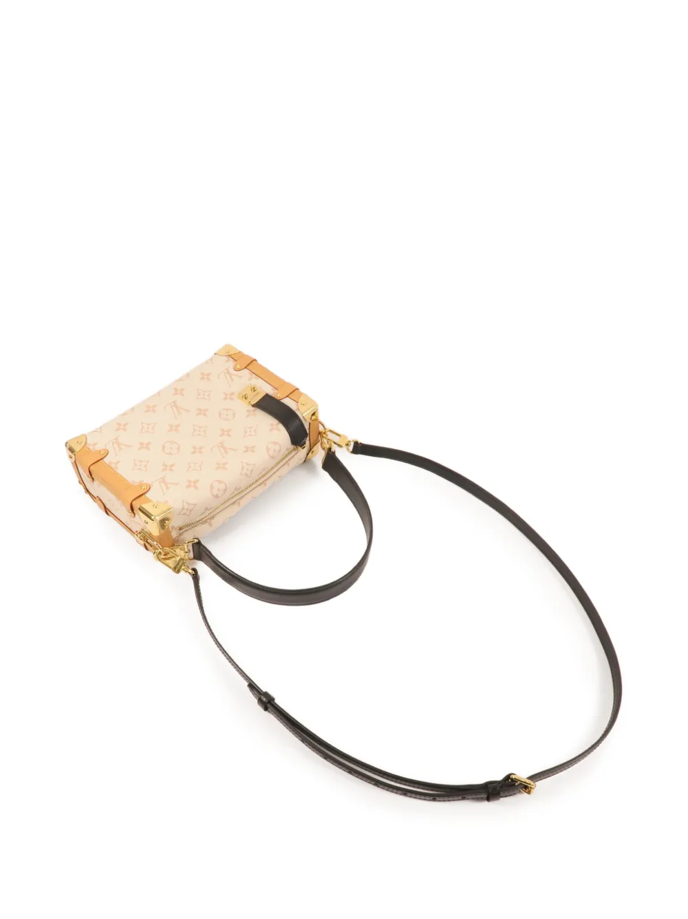Louis Vuitton Pre-owned MM Side Trunk Two-way Handbag in Neutrals, view 4