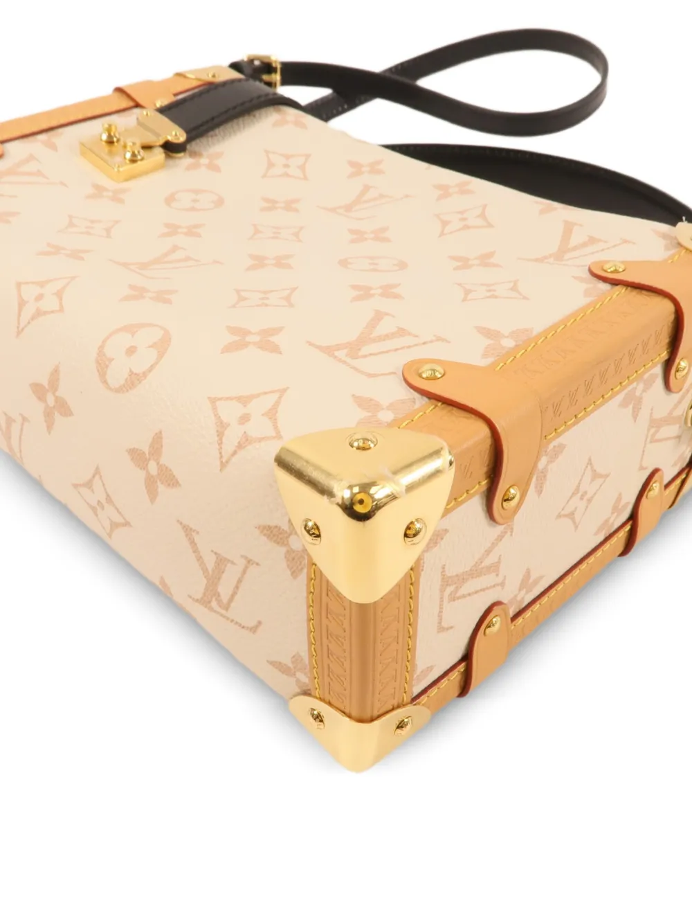 Louis Vuitton Pre-owned MM Side Trunk Two-way Handbag in Neutrals, view 5