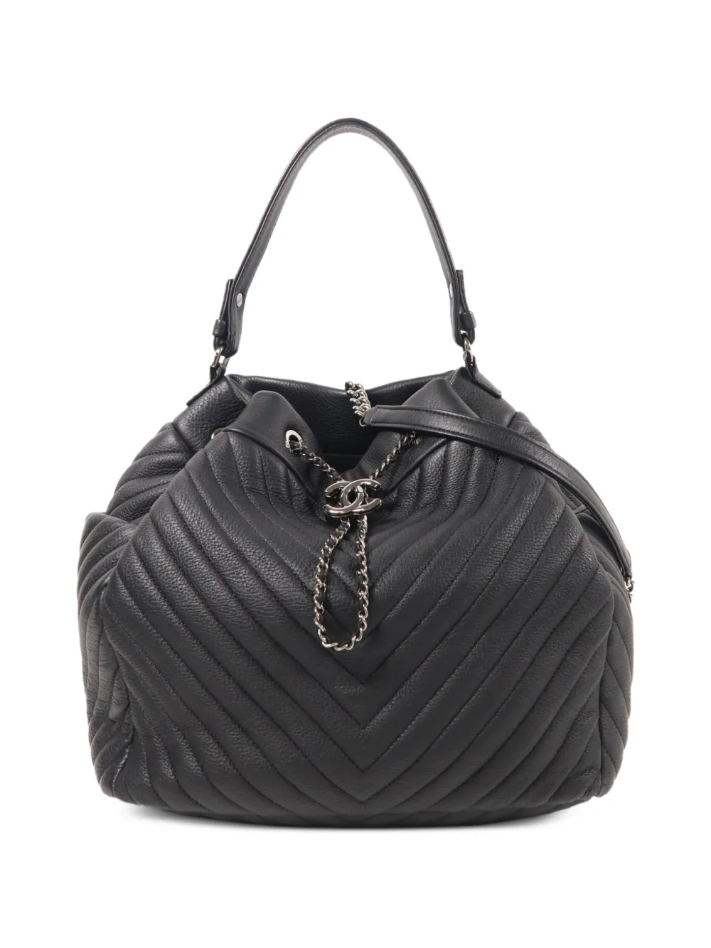 CHANEL Pre-Owned Borsa a secchiello CC - Nero
