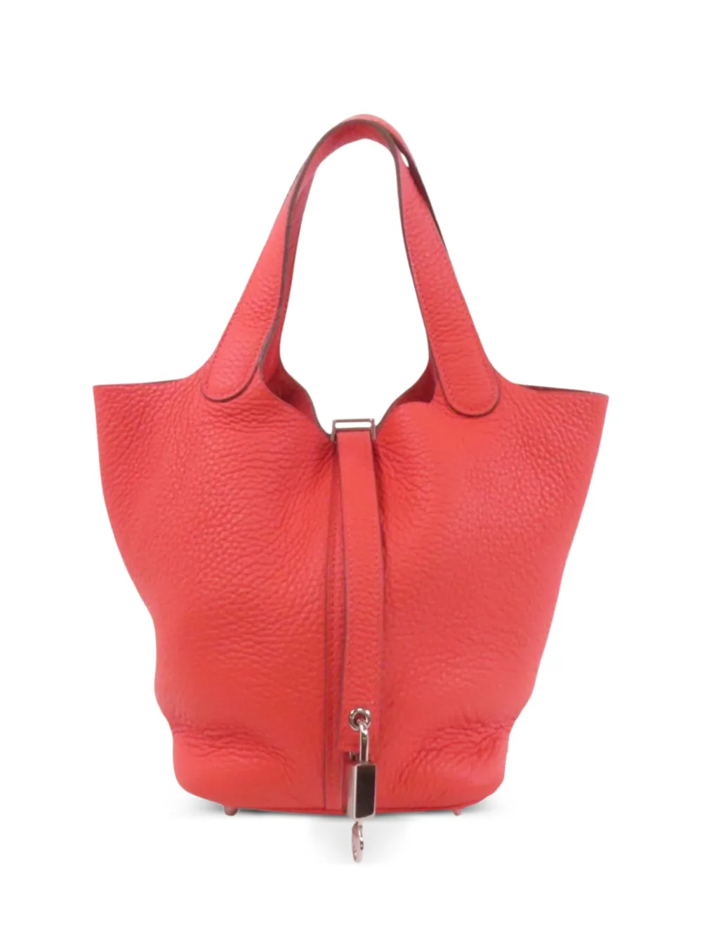 Hermès Pre-Owned PM Picotin Clemence tote bag - Rosso