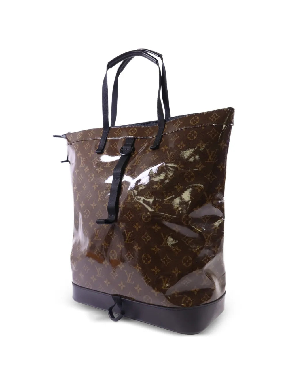 Louis Vuitton Pre-owned Monogram Glaze Backpack in Brown, view 3