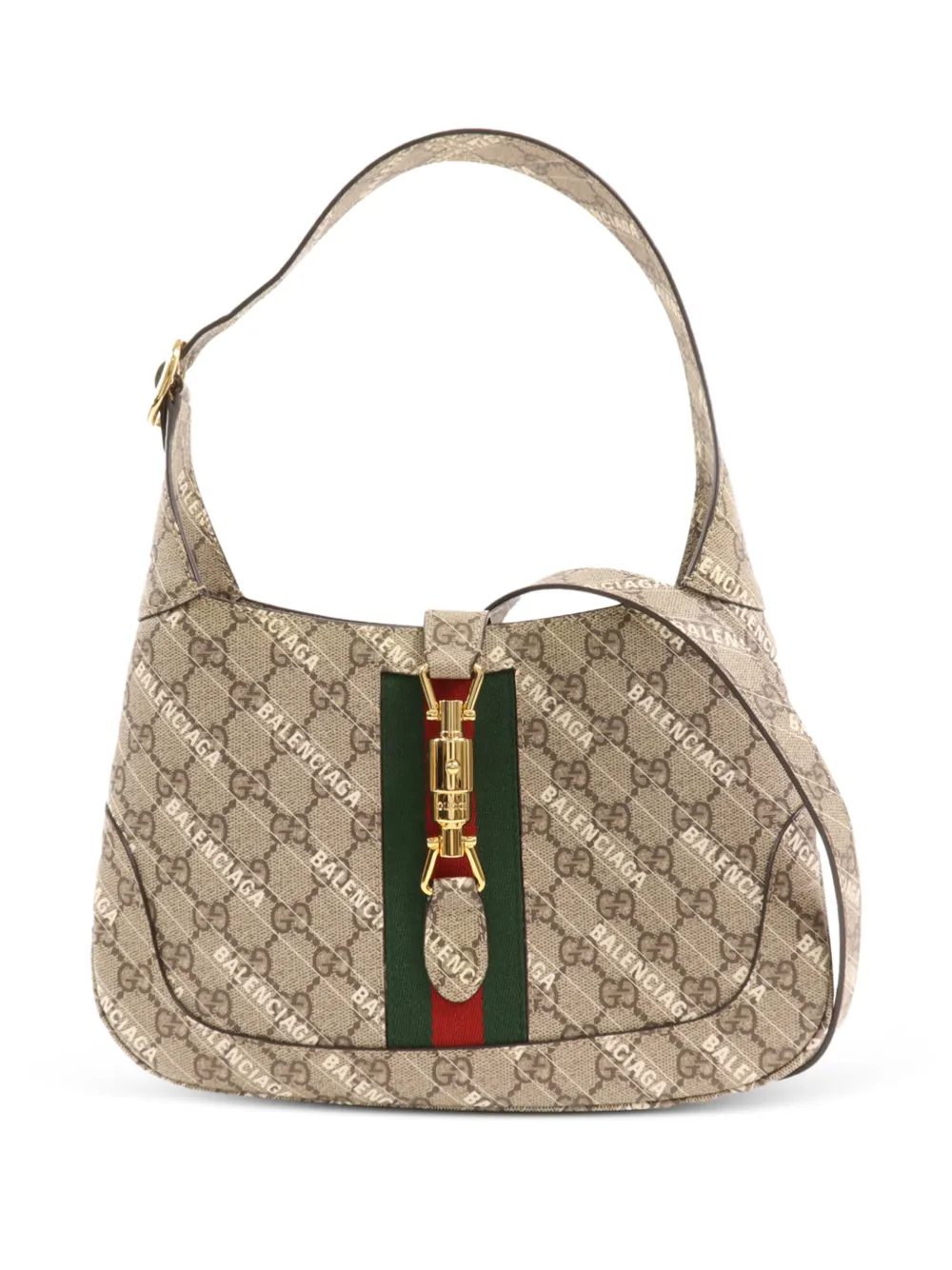 Gucci Pre-Owned x Balenciaga Jackie 1961 shoulder bag - Toni neutri