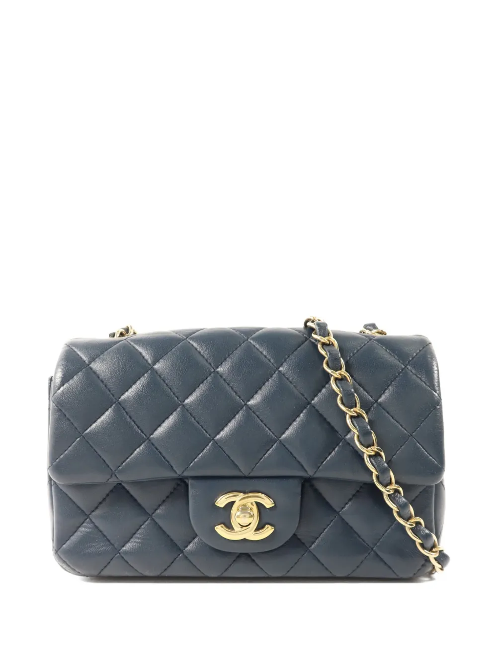 CHANEL Pre-Owned mini Classic CC shoulder bag - Blu