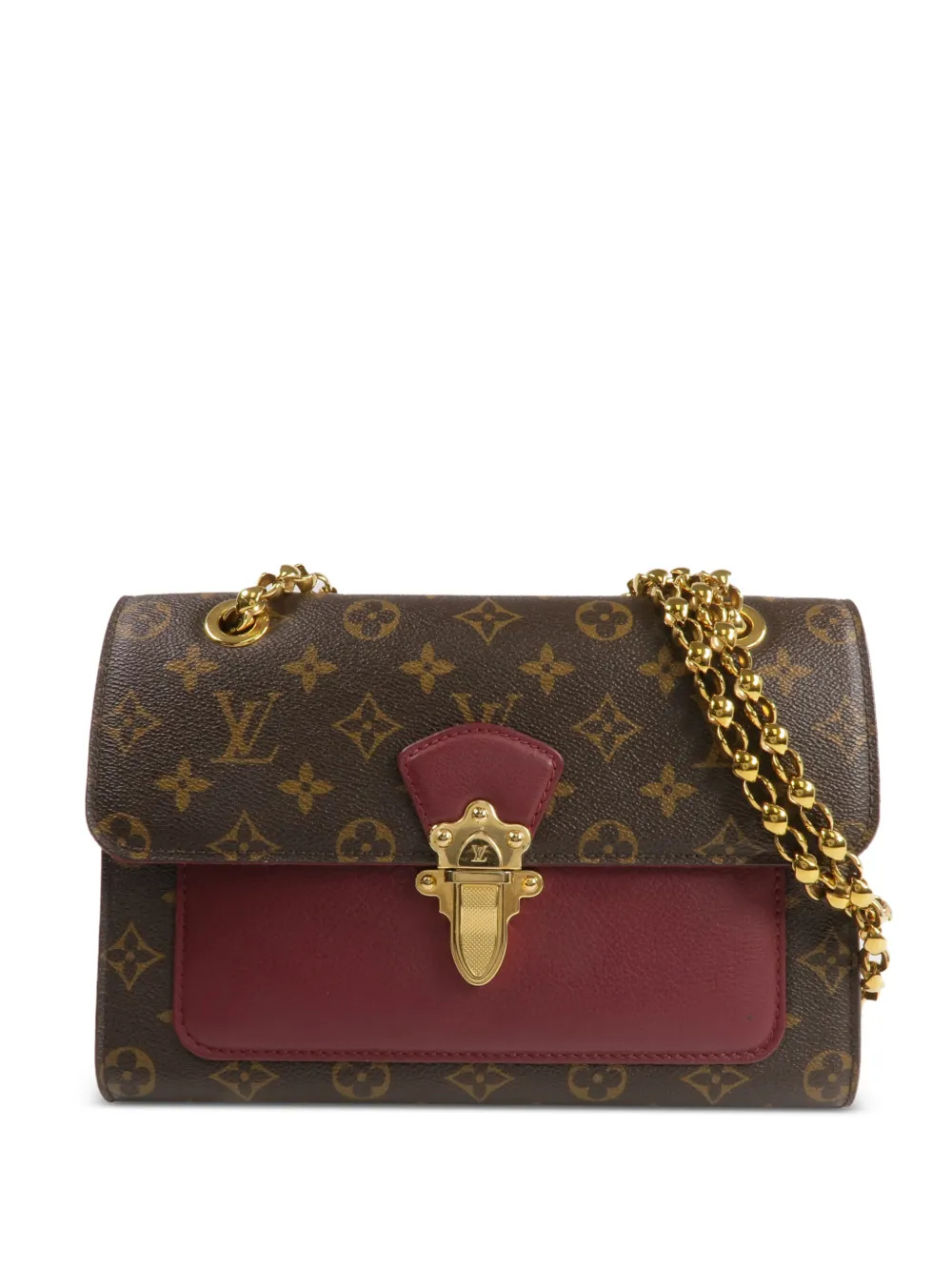 Louis Vuitton Pre-Owned Victoire Monogram shoulder bag - Braun