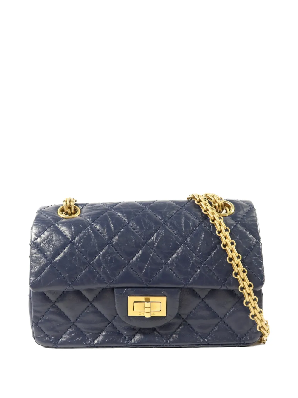 CHANEL Pre-Owned 2.55 Reissue shoulder bag - Blue