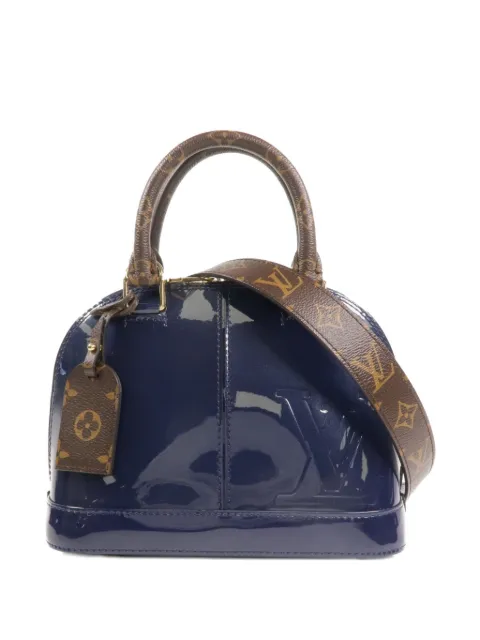Louis Vuitton Pre-Owned Alma BB Monogram Vernis tote bag