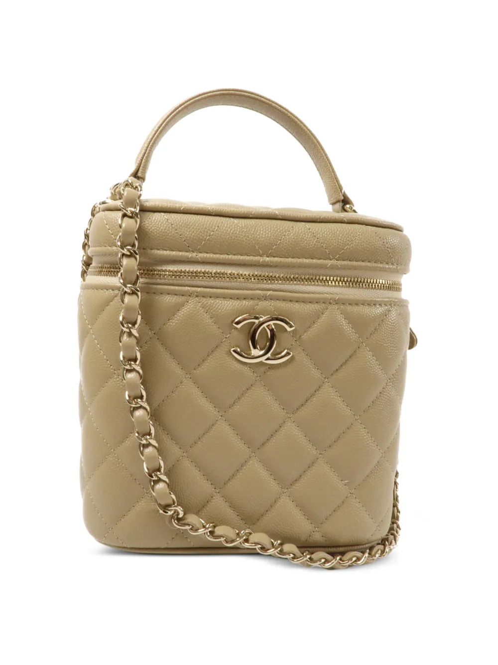 CHANEL Pre-Owned CC Vanity Case shoulder bag - Toni neutri