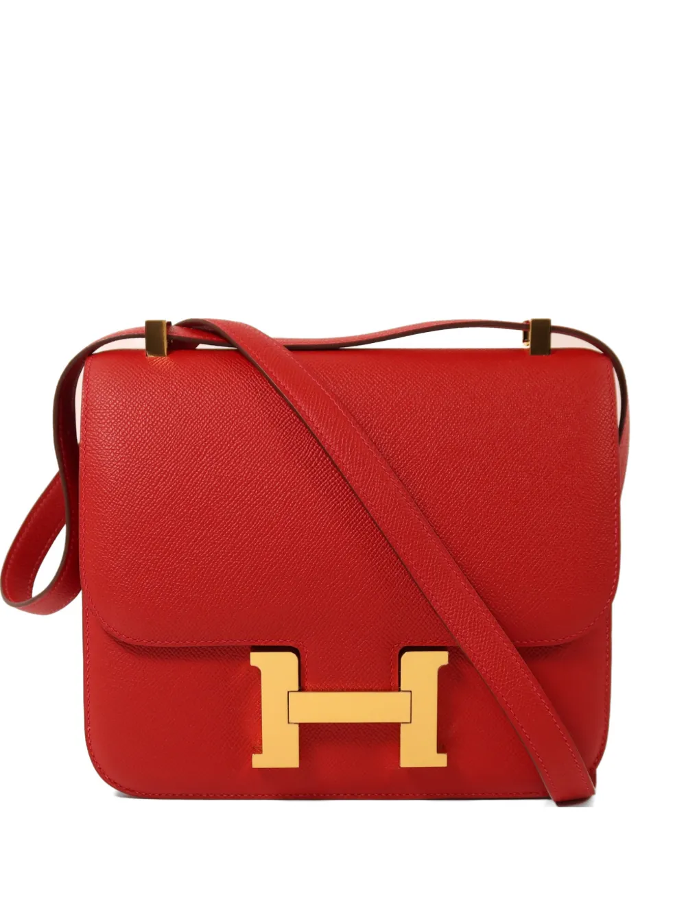 Hermès Pre-Owned 24 Constance shoulder bag - Rosso