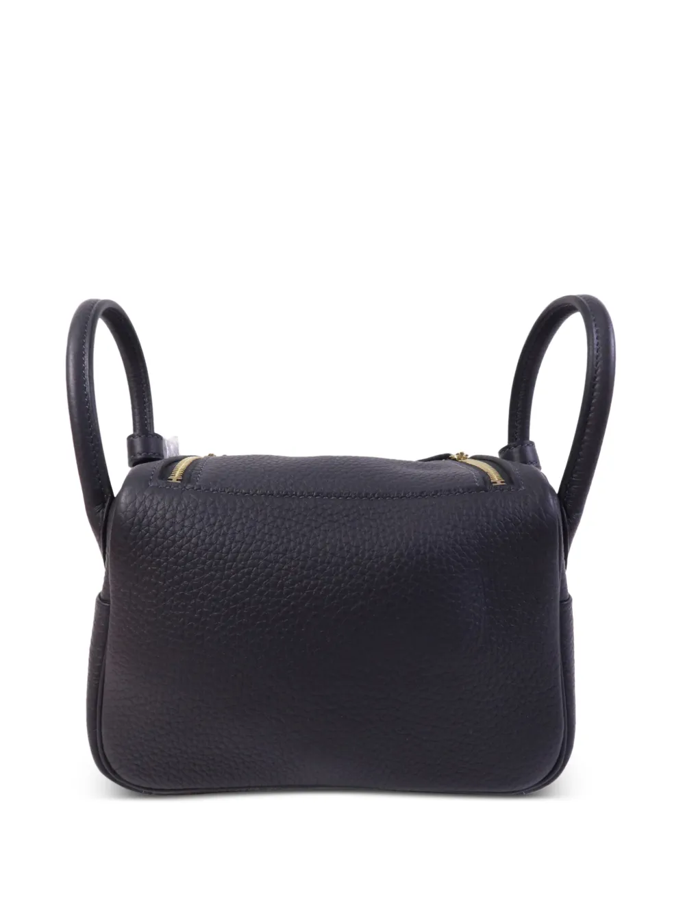 Hermès Pre-owned Mini Lindy Two-way Handbag in Blue, view 2