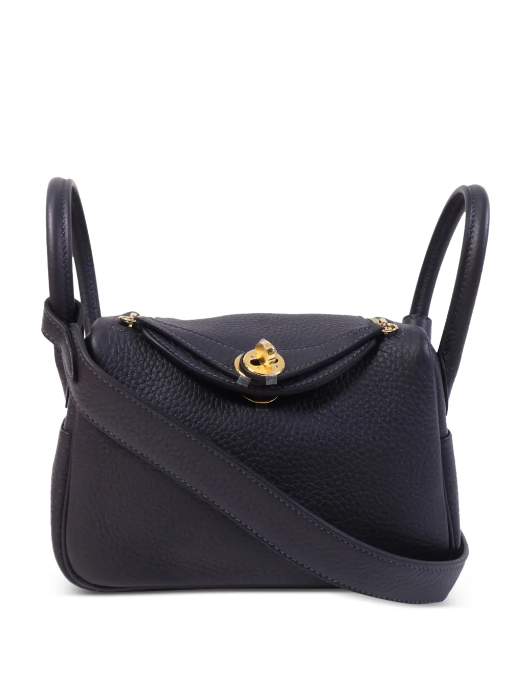 Hermès Pre-Owned mini Lindy two-way handbag - Blu