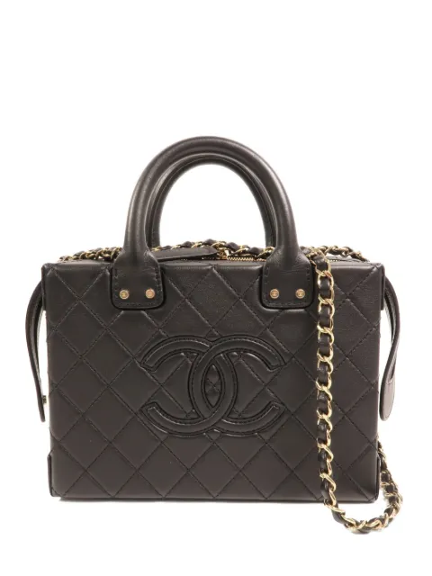 CHANEL Pre-Owned diamond-quilted tote bag