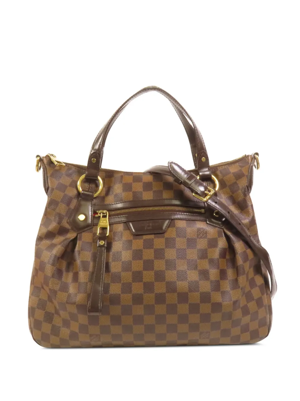 Louis Vuitton Pre-Owned MM Evora Damier Ebène tote bag - Marrone