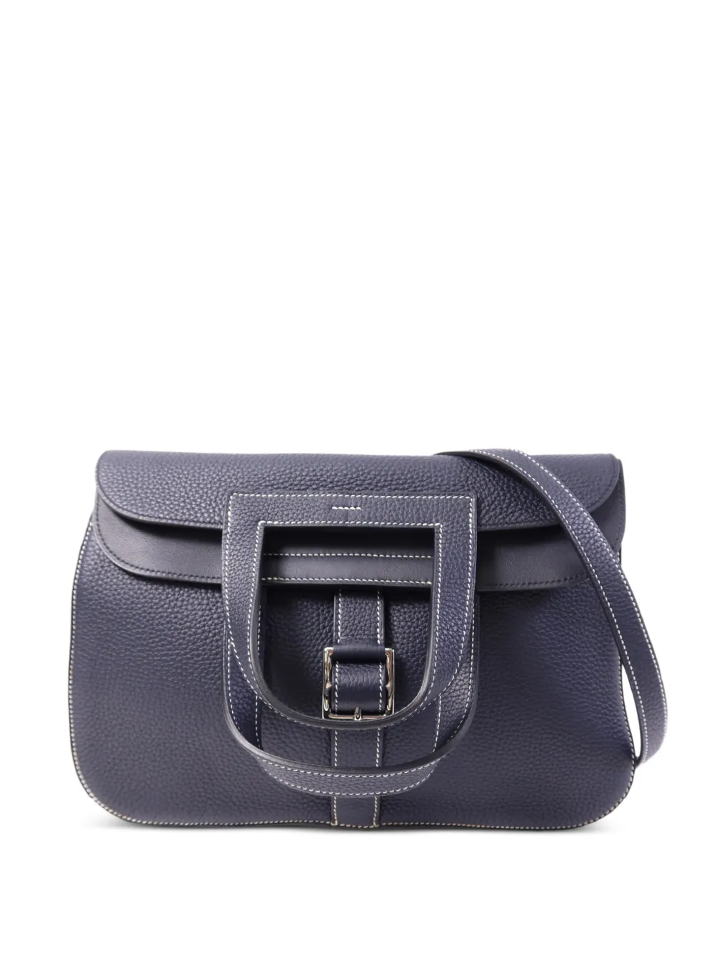Hermès Pre-Owned Halzan 31 two-way handbag - Blu
