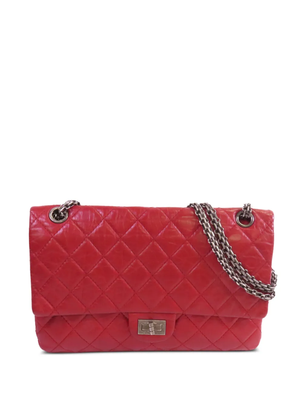 CHANEL Pre-Owned large 2.55 shoulder bag - Red