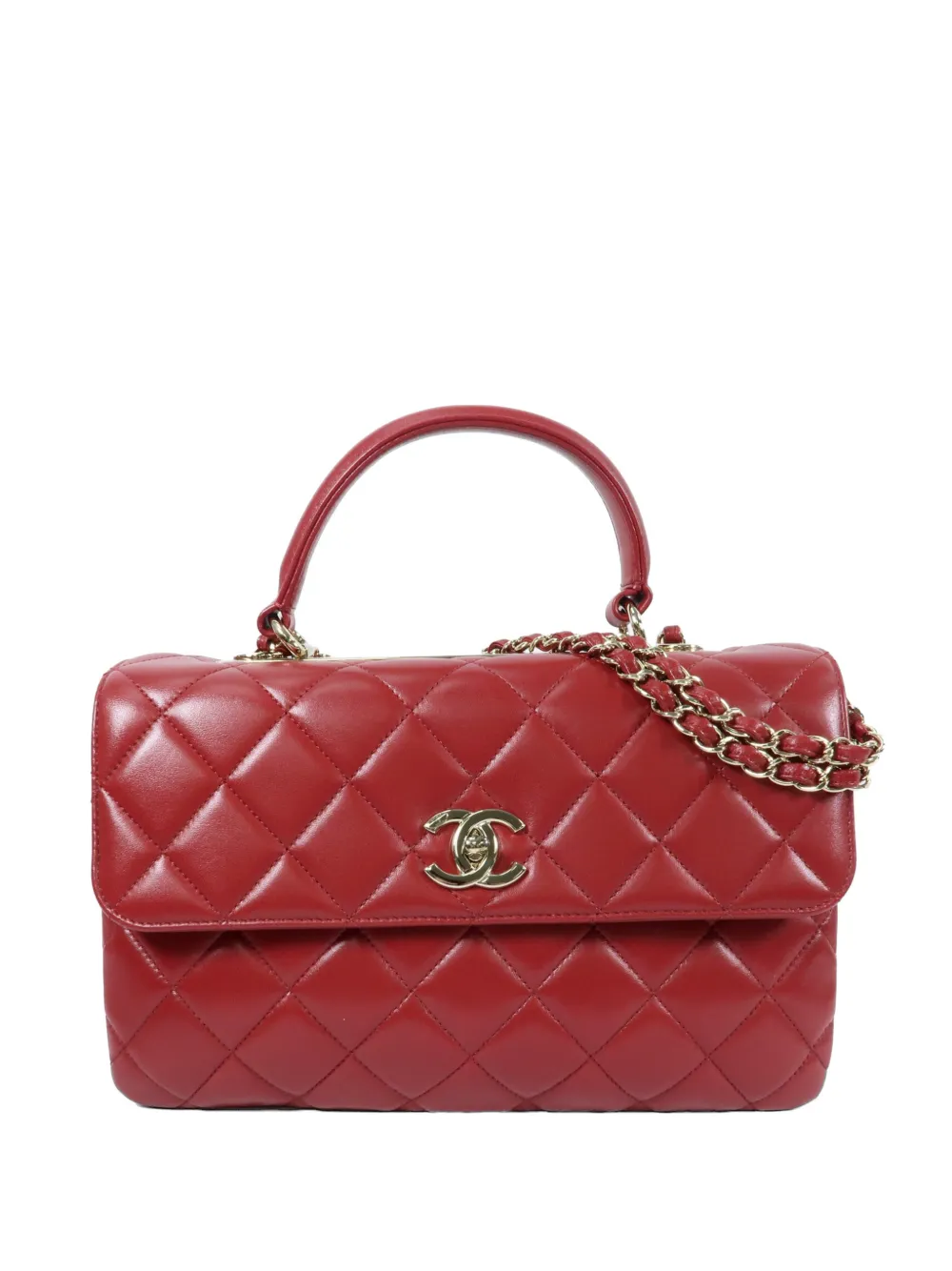 CHANEL Pre-Owned Trendy CC shoulder bag - Rosso